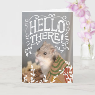 Hammyville - Hamster Hej där Kort