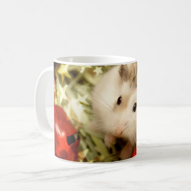 Hammyville - Hamster Helgdag Kaffemugg (Framsida vänster)