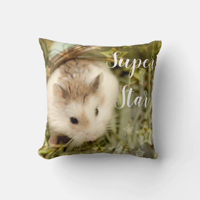 Hammyville - Hamster Toppen Star Kudde (Framsida)