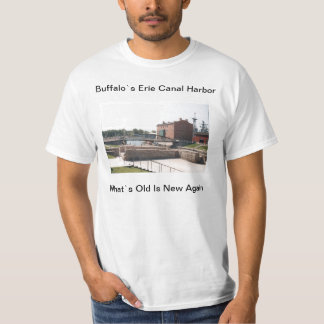 Hamn för kanal för buffel` s Erie T Shirt