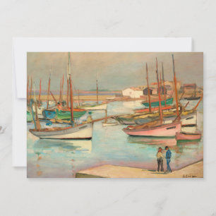 Hamn på ön Yeu Henri Lebasque