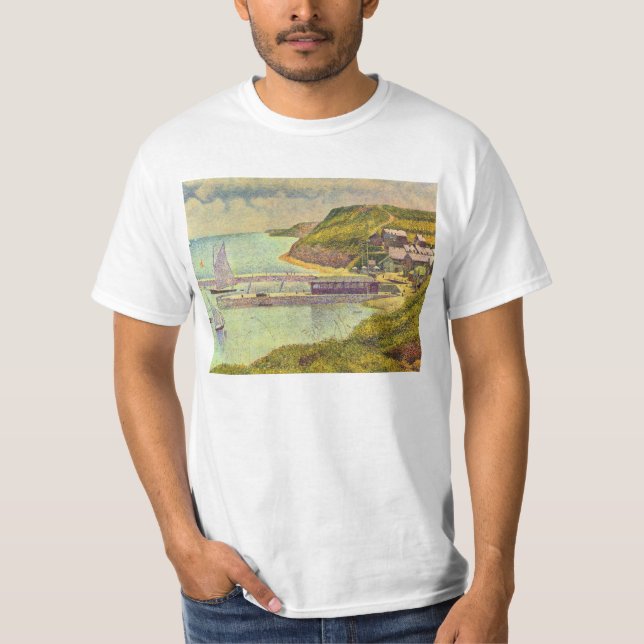 Hamn Port-en-Bessin Högtvatten av Georges Seurat Tröja (Framsida)