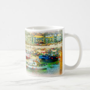 HAMN SOM EN MÅLNING KAFFEMUGG