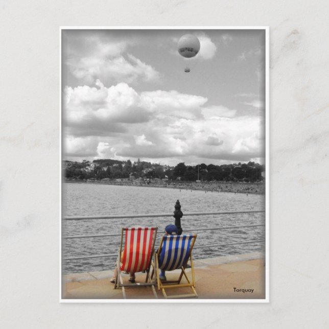 Hamn Torquay Vykort (Framsida)