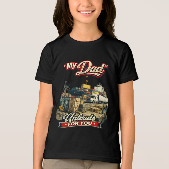 Hamnarbetare (1) t shirt (Framsida)