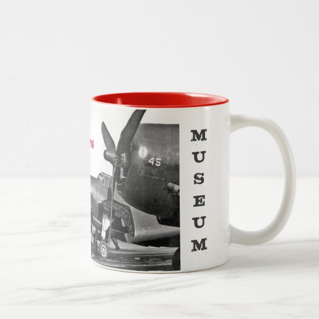 Hämnare Två-Tonar muggen Två-Tonad Mugg (Höger)