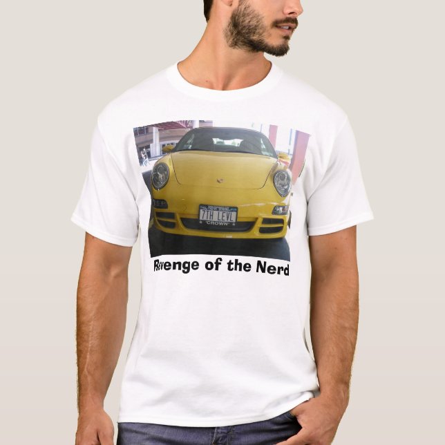 Hämnd av nerden t shirt (Framsida)