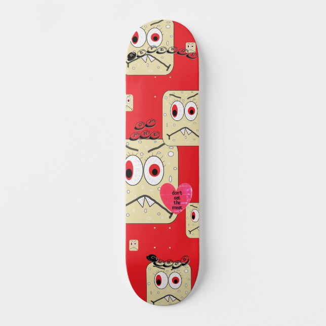 Hämnd Curds Skateboard (Framsida)