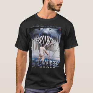 Hämnd från den djupa - Pliosaur - svart T-tröja Tee
