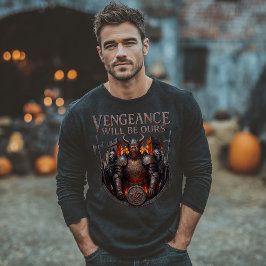Hämnd Krigare Halloween T Shirt
