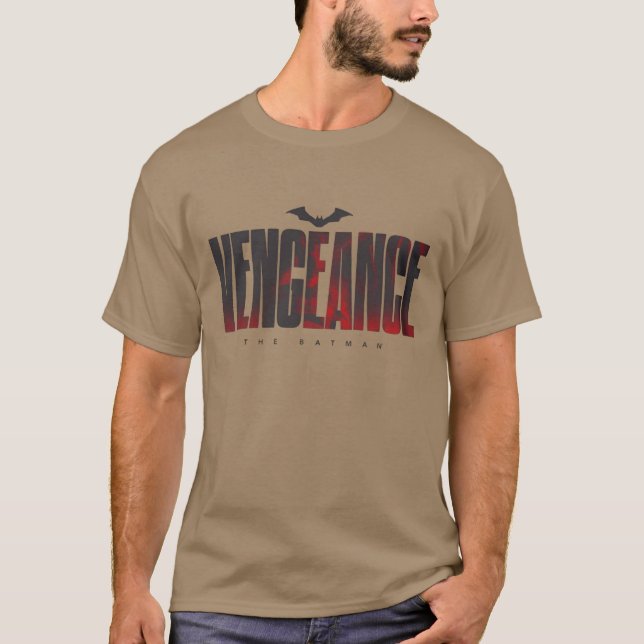 Hämnd Mörk Streetwear Grafisk Bomullströja T Shirt (Framsida)