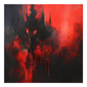 Hämnd Symbolism Abstrakt Konst Fototryck