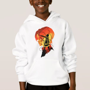 Hämndlysten skuggkedja siluett t shirt