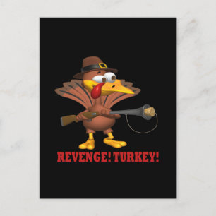 Hämndturkey Vykort