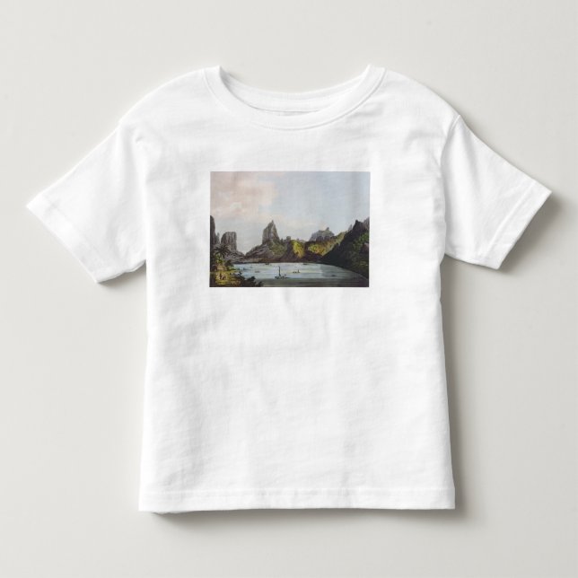 Hamnen av Taloo i ön av Eimeo T-shirt (Framsida)