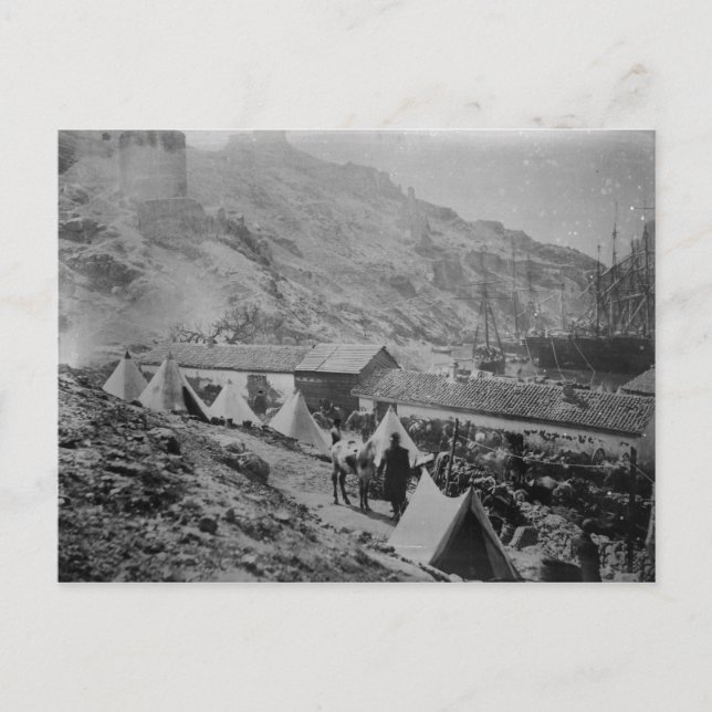 Hamnen i Balaklava Vykort (Framsida)