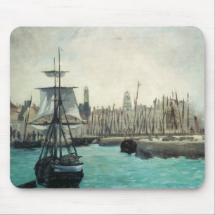 Hamnen i Calais av Manet, Vintage Impressionism Ko Musmatta