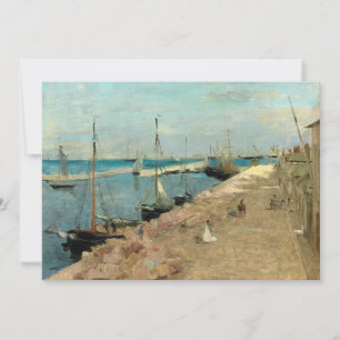 Hamnen i Cherbourg Berthe Morisot
