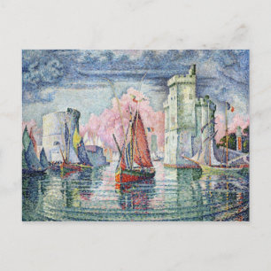 Hamnen i La Rochelle, 1921 Vykort