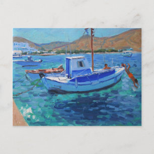 Hamnen Tinos 2012 Vykort