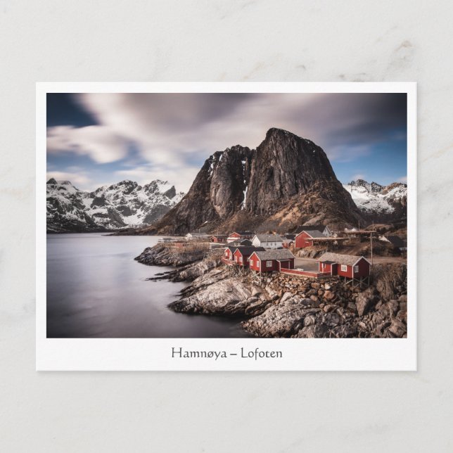 Hamnoy Lofoten Vykort (Framsida)