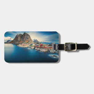 Hamnøy Norge stilized Magnet Bagagebricka