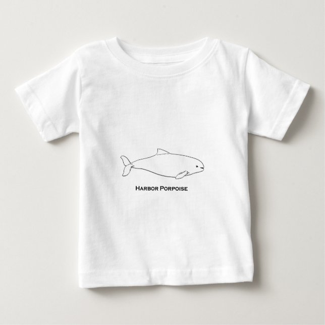 HamnPorpoiselogotyp (fodra konstillustrationen), Tee Shirt (Framsida)