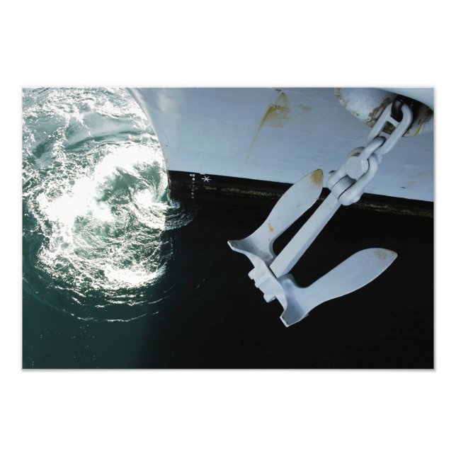Hamnsidan Mark II Stockless Anchor Fototryck (Framsidan)