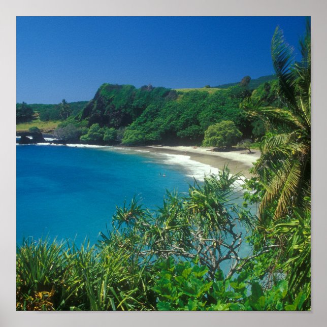 Hamoa Beach Hana Maui Poster (Framsidan)