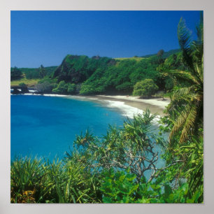 Hamoa strand Hana Maui Poster