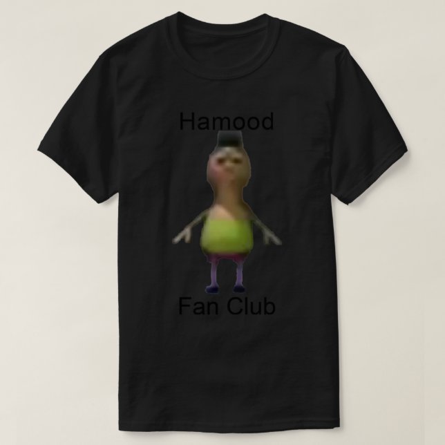 Hamood Fläkt Klubb T Shirt (Design framsida)