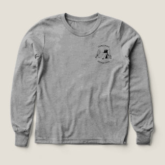 Hampan stressar mer mindre grundläggande långärmad t shirt