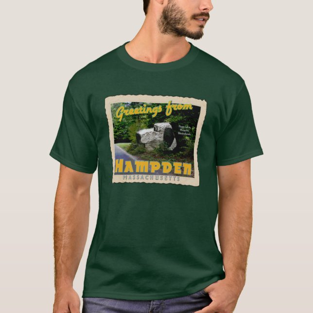 Hampden MORSAmanar T-tröja T Shirt (Framsida)