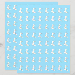 Hamphammare i baby, papper blåskrapa