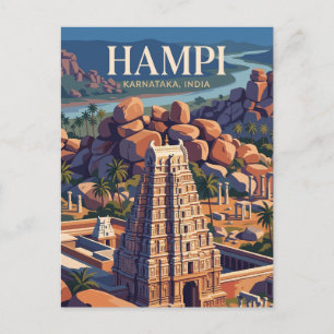 Hampi Indien Vykort