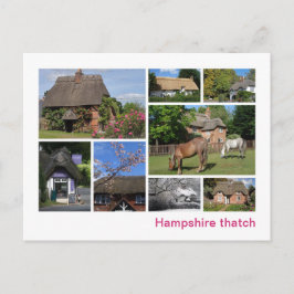 Hampshire thatch vykort