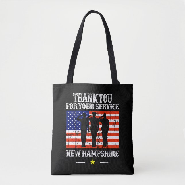 Hampshire Tote Bag Tygkasse (Framsida)