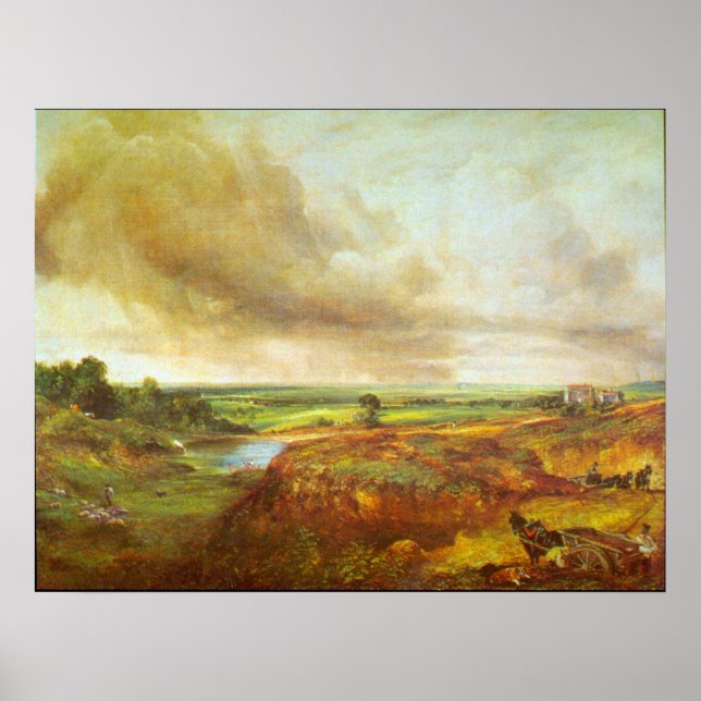 Hampstead Heath av John Constable Poster (Framsidan)