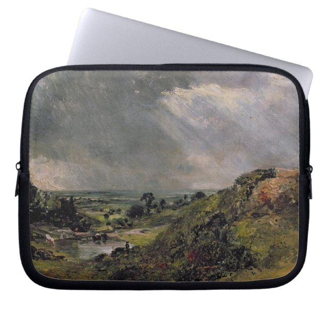 Hampstead Heath, grenbackedamm, 1828 Laptop Sleeve (Framsidan)