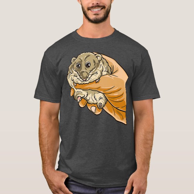 Hampter Funny Hamster Dank Meme Premium T Shirt (Framsida)