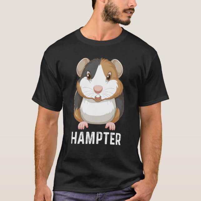 Hampter Hamster Costume Hamster Citat T Shirt (Framsida)