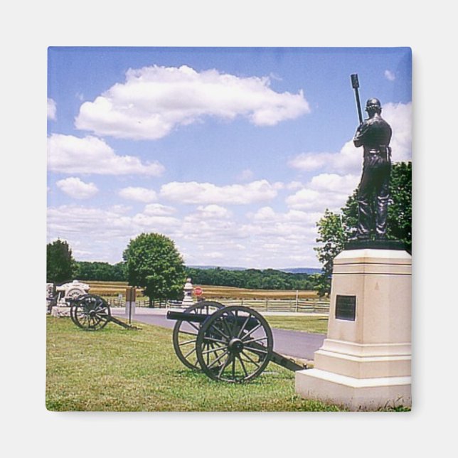 Hampton Battery - Gettysburg Magnet (Framsidan)