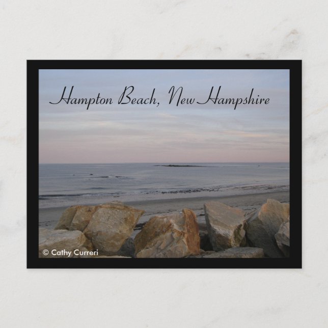 Hampton Beach, New Hampshire Postcard Vykort (Framsida)
