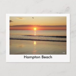 Hampton Beach Soluppgång Postkort Vykort