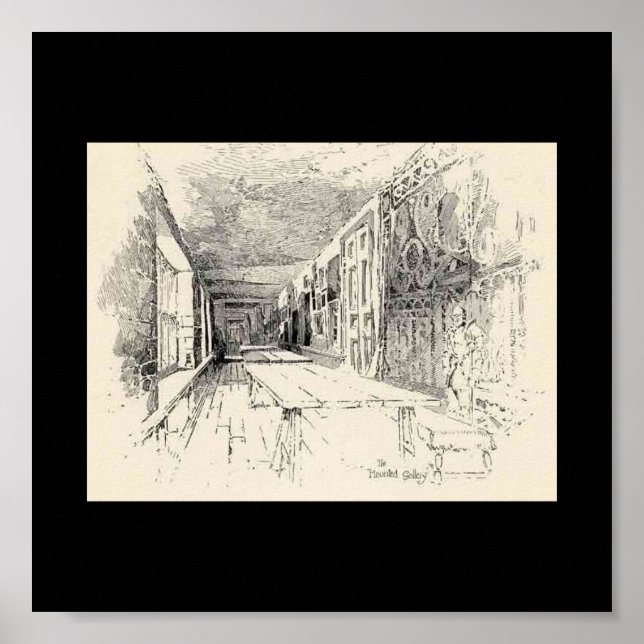 Hampton Court Canvas Poster (Framsidan)