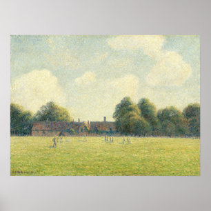 Hampton Court-Grönten - Camille Pissarro Fine Art Poster