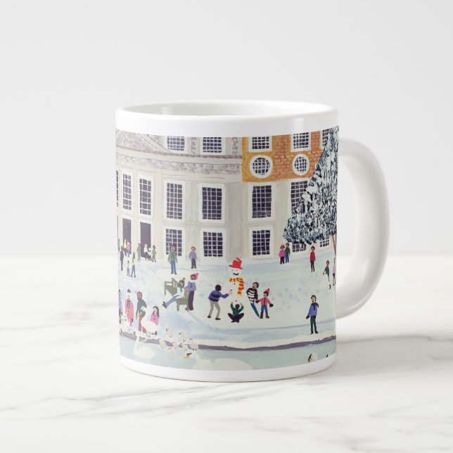 Hampton Court Palace Fontän Gardens Jumbo Mugg (Framsida höger)