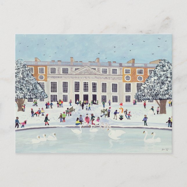 Hampton Court Palace Fontän Gardens Vykort (Framsida)