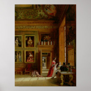 Hampton domstol, 1849 poster