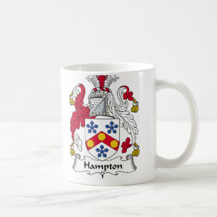 Hampton familjvapensköld kaffemugg